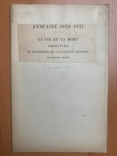 La vie et la mort - Croyances