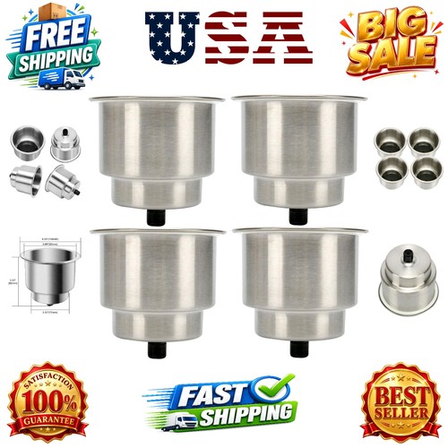 4pcs stainless steel - cup, drink