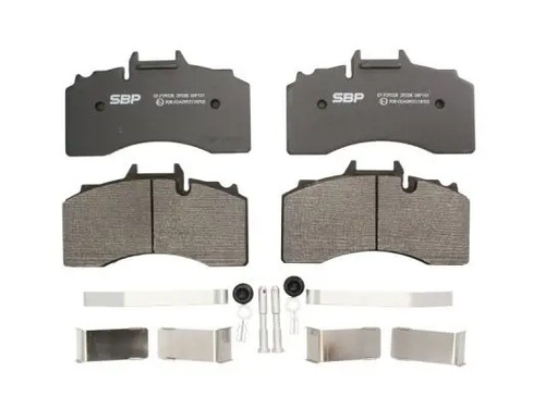 Plaquettes frein essieu - plaquettes, de