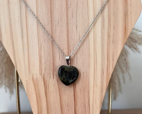 Collier jaspe sang dragon - de,