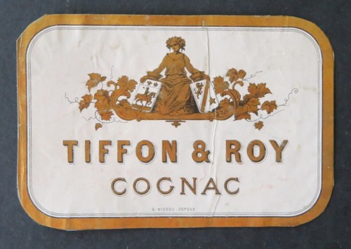 Ancienne étiquette cognac - étiquette,