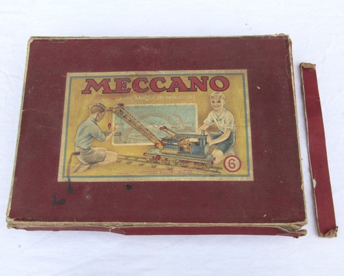 Très ancienne boite meccano - ancienne,