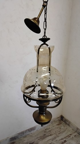 Lustre suspension ancienne - lustre,