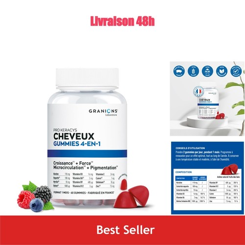 Granions gummies cheveux - granions,