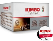 Capsules Café Kimbo Mélange Naples Formule BAR Compatibles Lavazza Blue