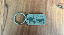 Porte clés inox - , citroen