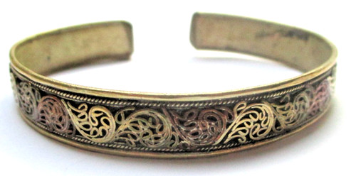 Ancien bracelet rigide couleur