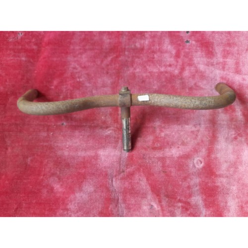 Guidon moustache vélo acier - guidon,