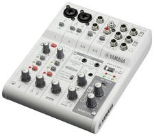 YAMAHA AG06 AG06MK2 W 6ch Live Streaming Mixer USB Audio Interface Blanc NEUF