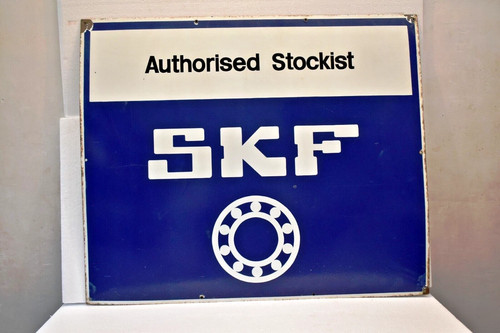 Panneau émaillé vintage skf - panneau,