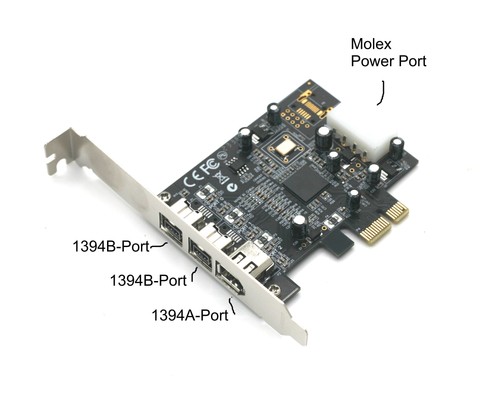 Firewire 800 card chipset - 800,