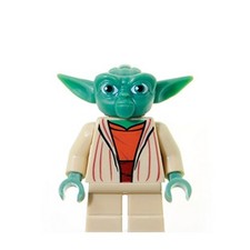 LEGO ® - Star Wars ™ - Set 7964 - Yoda Clone Wars Light Bluish Gray (sw0219)