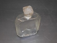 -ANCIEN FLACON PARFUM LALIQUE France ? AVEC UN JOLI BOUCHON COLLECTION VITRINE D
