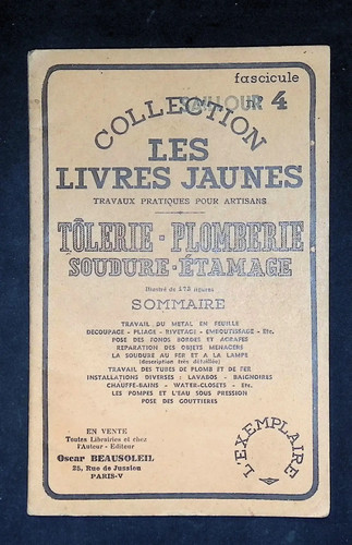 Les livres jaunes tôlerie - livres, 4