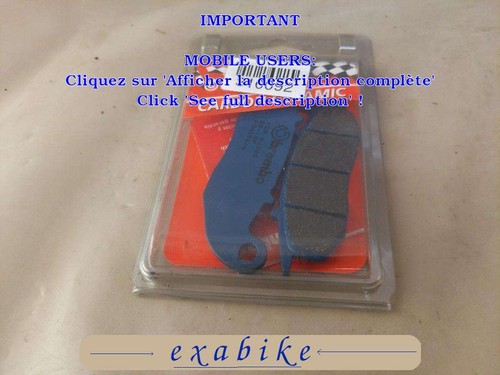 Plaquettes frein avant - frein, pour