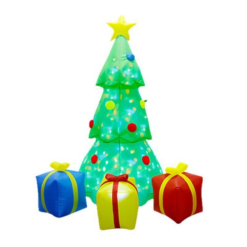 Sapin noël gonflable avec - sapin,