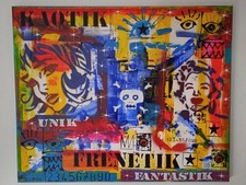 Tableau Acrylique SILVANO 61x50 cm FRENETIK 2025 Châssis bois