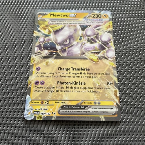 Carte pokémon mewtwo - pokémon, ex