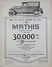 PUBLICITÉ DE PRESSE 1926