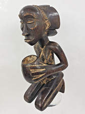 Porteuse de coupe Luba - Congo - Art Africain - African Art