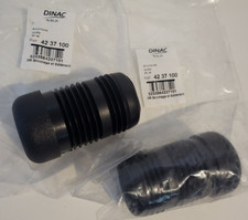 DINAC Lot de 2 bouchons noirs