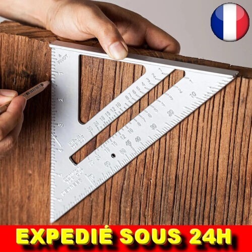 Règle droite equerre - droite,