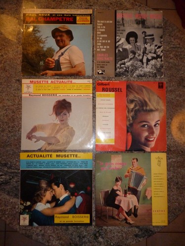 Lot albums vinyles 33 - de,