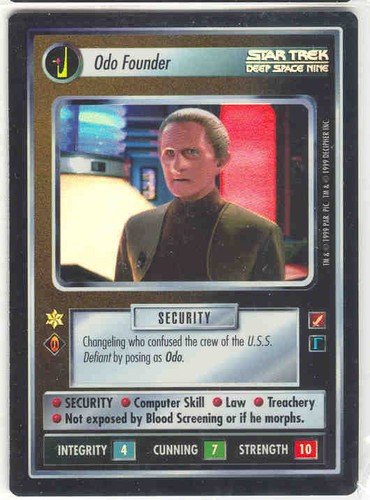 Star trek ccg odo - star,
