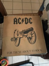 AC/DC - For Those About To Rock - VINYLE - 1981 - Atlantic  S 90.471 - Spain