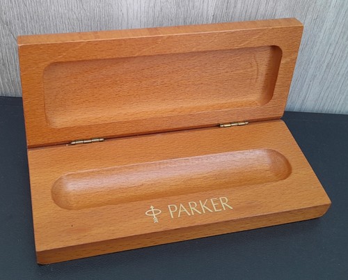 Présentoir parker doré boite - présentoir,