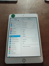 📱Tablette Apple iPad Mini 4 Fonctionne Mais Batterie HS Pour Pieces/Réparation