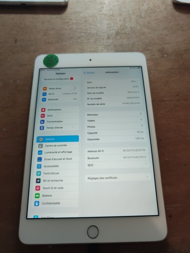 Tablette apple ipad - ipad, mini