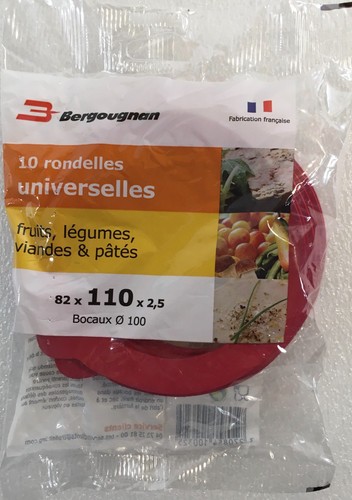 Lot 500 rondelles caoutchouc