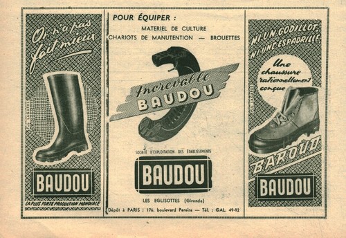 Publicité ancienne sté - publicité,