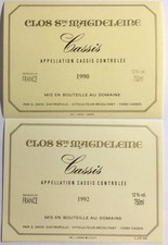 2 ÉTIQUETTES - CLOS STE