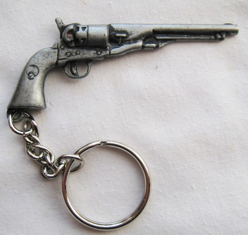 Porte cle motif colt - cle,