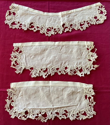 Dentelle ancienne col et 2 - et,