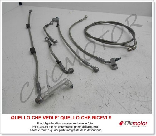 Kit tubes frein tressés - kit, de