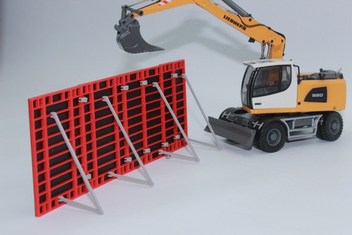 Schalung rot noir 50 - rot, 1:50