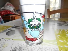 vintage verre à moutarde maille Amora SNORKY an 86