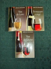 LOT DE 3 LIVRES SUR LE VIN 