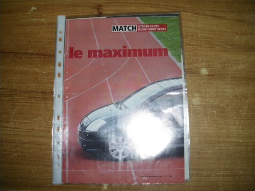 Match citroën c2 vts - match.....citroËn,