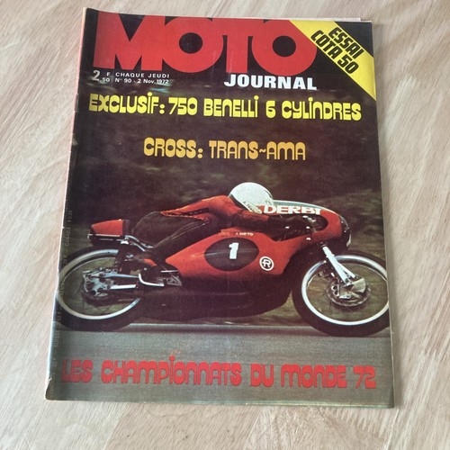 Moto journal 90 - journal, 1972