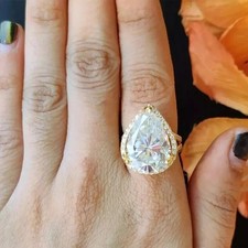 5 CT Blanc Traitée Bague