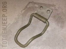 SUPPORT HACHE 2 TROUS. jeep willys m201 us  ww2