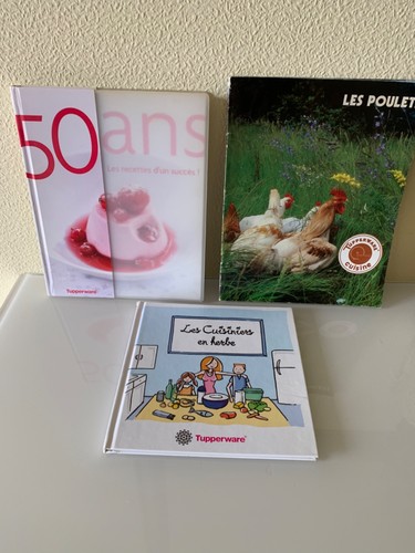 Tupperware lot livres - tupperware,