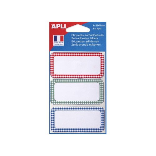 étiquettes adhésives pour - 9,