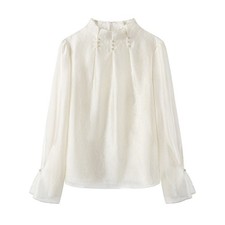 Femmes Perlé Maille Dentelle