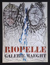 RIOPELLE Affiche originale de