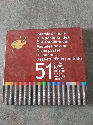 Lot boite pastels à - boite, de